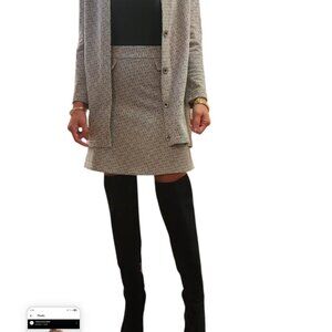 Knit skirt set